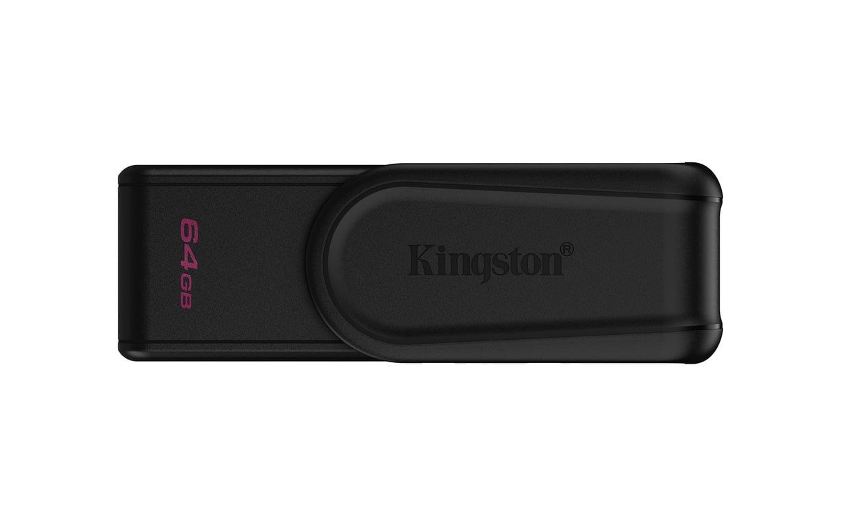 Kingston Technology DataTraveler 64GB Portable USB 3.2 Gen 1 Exodia S (Noir/Noir) - Neuf
