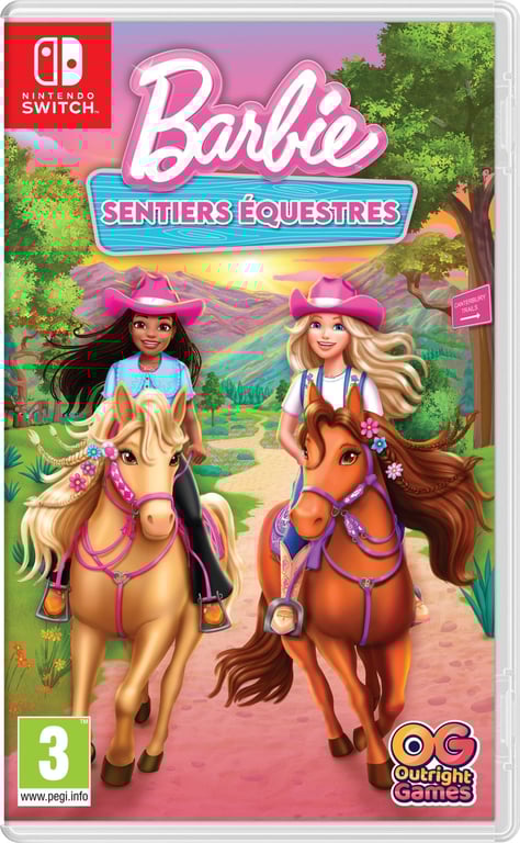 Barbie™ Sentiers Equestres Nintendo Switch - vue 3