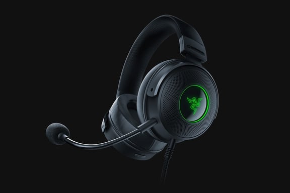 Razer Kraken V3 HyperSense Casque Avec fil Arceau Jouer USB Type-A Noir