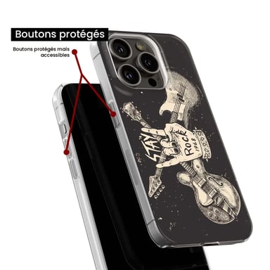 Funda de silicona - Compatible con Google Pixel 8 - diseño stay rock