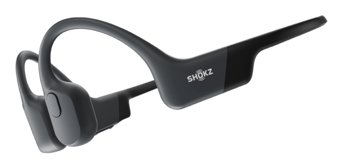 SHOKZ OpenRun Auricolare senza fili Minerve Sport Bluetooth Nero