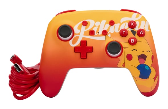 PowerA 1522784-01 mando y volante Naranja, Rojo USB Gamepad Analógico Nintendo Switch