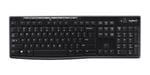 LOGITECH - Teclado inalámbrico K270 - Azerty - PC / Mac - Negro