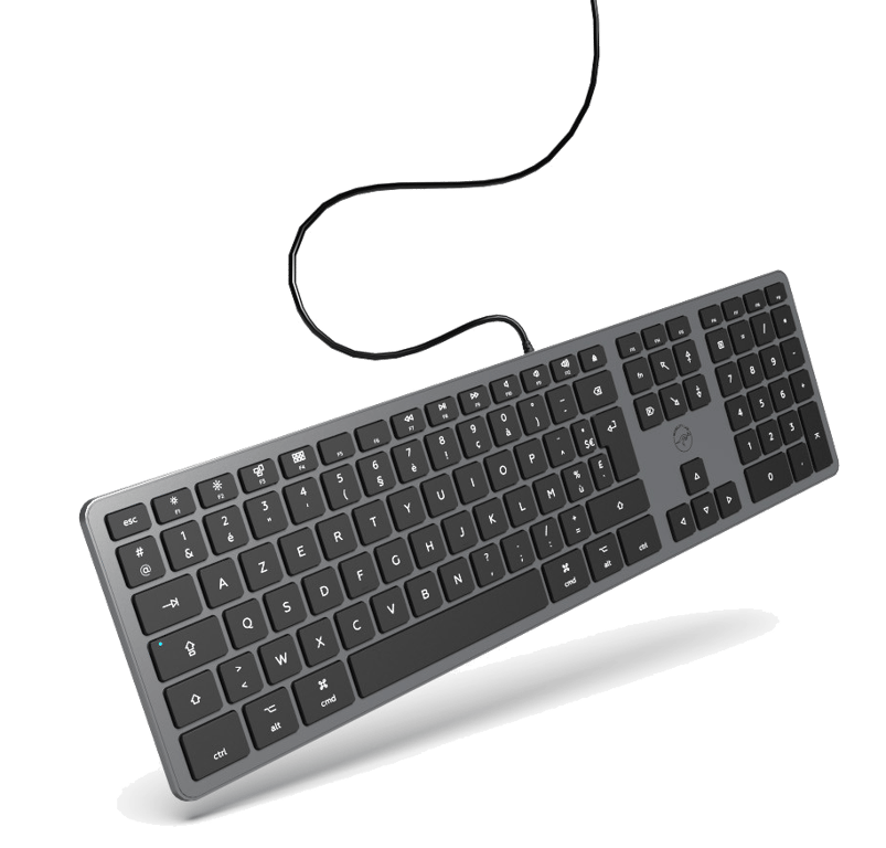 MOBILITY LAB - Clavier Filaire USB pour Mac