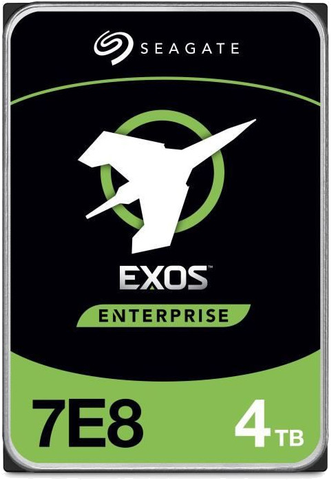 SEAGATE - Disque dur Interne HDD - Exos 7E8 - 4To - 7200 tr/min - 3.5 (ST4000NM000A)