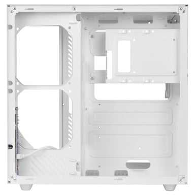 Mars Gaming MCV-ONE Caja Gaming ATX Doble Cristal Templado Ventilador Trasero FRGB 12cm Blanco