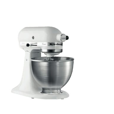 Robot de cuisine KitchenAid K45SS EWH Blanc 250W avec bol de 4,28L