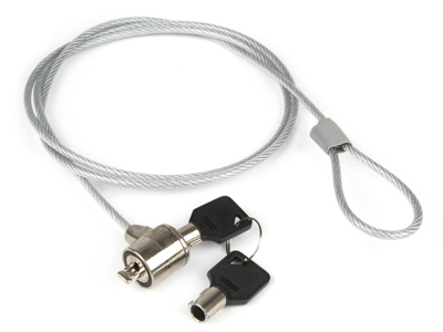Hamlet XNBLOCK150K cable antirrobo Plata 1,5 m