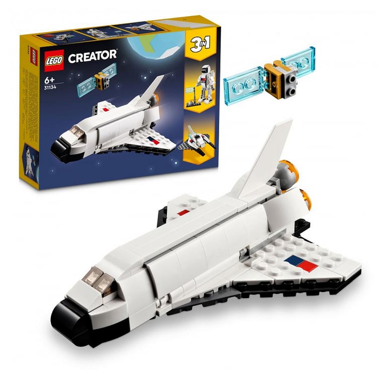 31134 - Navette Spatiale LEGO Creator 3-en-1 pour les Jeunes Explorateurs - Neuf