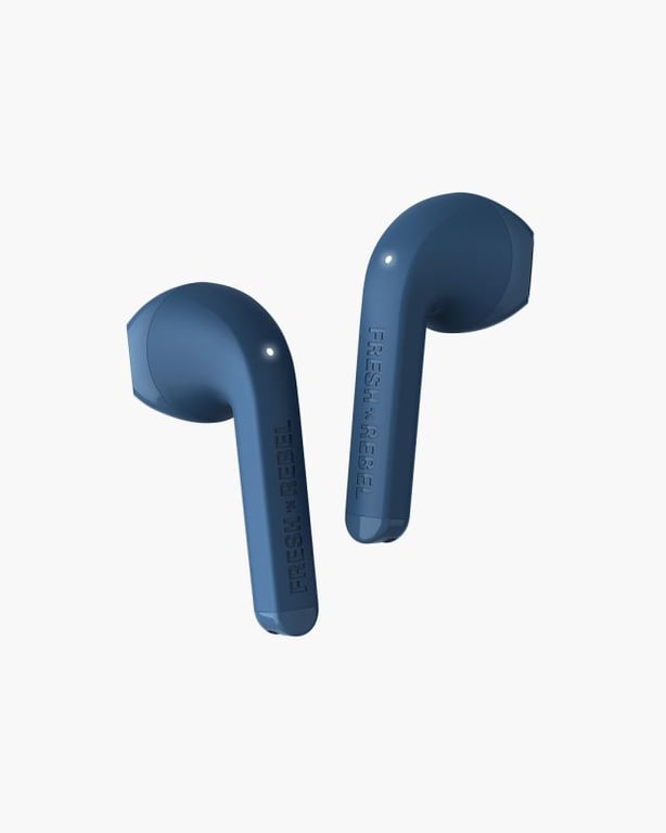 Fresh 'n Rebel Twins Core Casque True Wireless Stereo (TWS) Ecouteurs Appels/Musique Bluetooth Bleu - Neuf