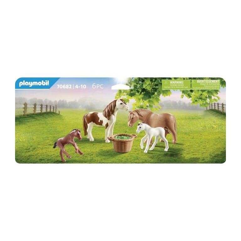 PLAYMOBIL - 70682 - Poneys et poulains - Neuf