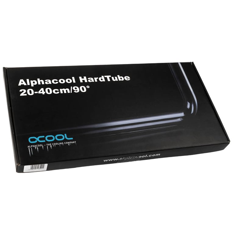 Alphacool HardTube 1611mm Borosilikatglas 90 Degres Winkel 2040c Neuf - vue 2