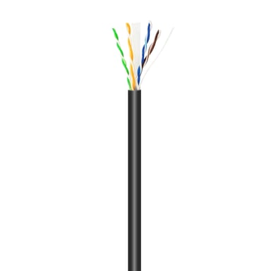 AISENS A135-0675 câble de réseau Noir 100 m Cat6 U/UTP (UTP)