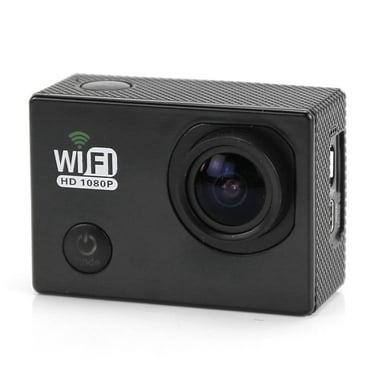 Camera Embarquée Sports Wi-Fi LCD Caisson Étanche Waterproof Full HD Noir 32 Go YONIS