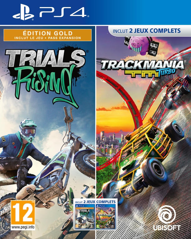 Ubisoft Compilation Trial Rising & Trackmania Turbo - Neuf