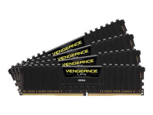 CORSAIR RAM Vengeance LPX - 64 GB (4 x 16 GB Kit) - DDR4 2666 DIMM CL16