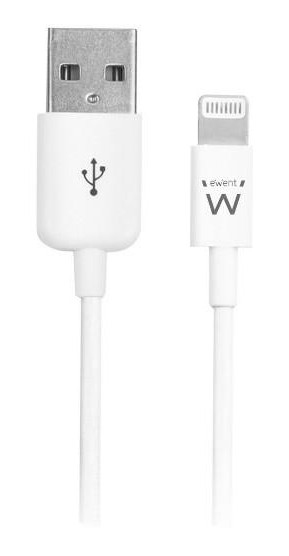 Ewent Blanc Ew9902 Câble Lightning 2 M - Neuf - Image 3