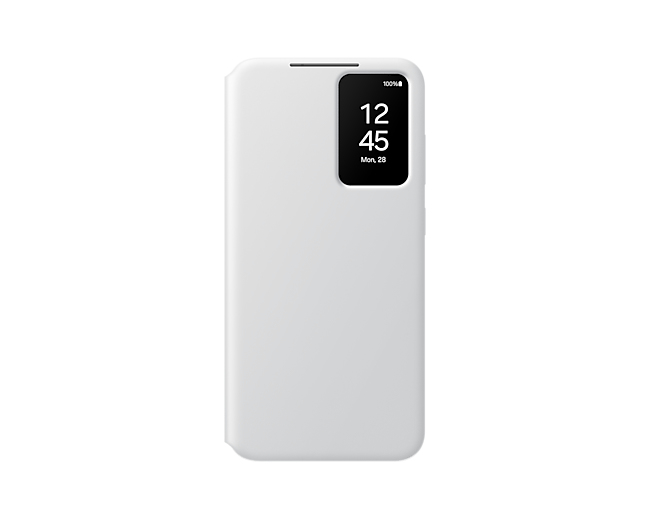 Samsung Smart View Case coque de protection pour téléphones portables 17 cm (6.7 ) Folio porte carte Blanc Samsung Galaxy S24+ - Neuf