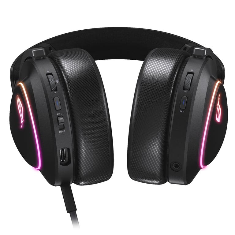 ASUS ROG DELTA II Casque Avec fil &sans fil Arceau Gaming USB Type-C Bluetooth Noir - Neuf