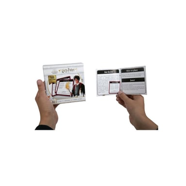 Jeu de cartes Topi Games Harry Potter Quiz 500 500 questions 8 films 8 joueurs dès 7 ans Noir