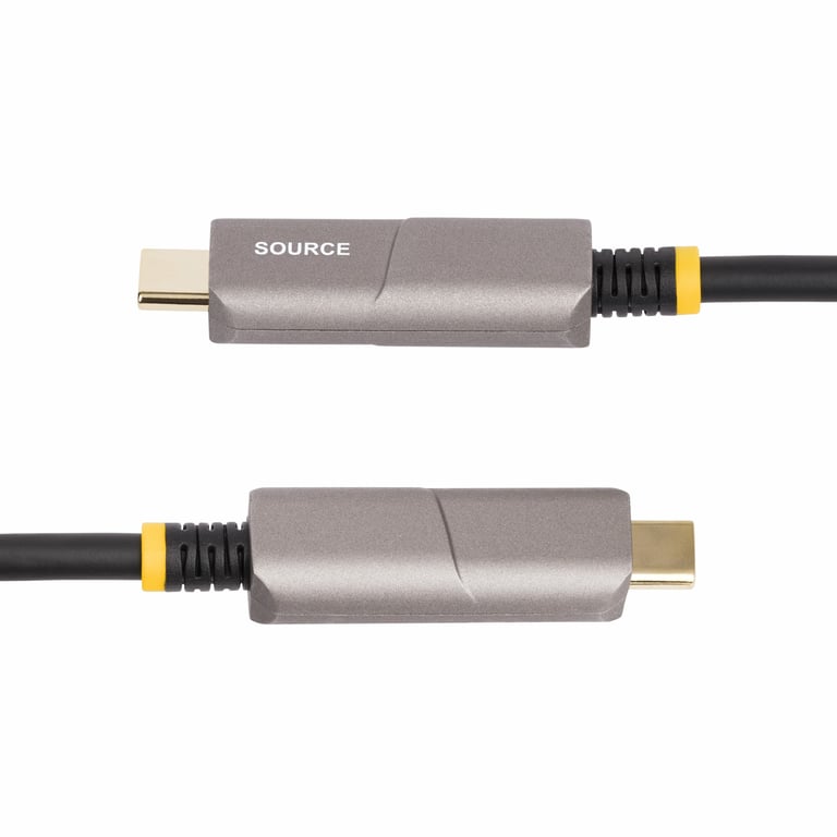 StarTech.com Câble USB C vers HDMI 2.0 Optique Actif AOC de 15 2m 4K 60Hz Classé CL3 Câble Optique Actif Câble Adaptateur USB Type C vers HDMI Unidirectionnel Neuf - vue 4