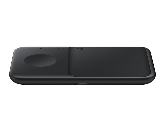 Samsung Duo Watch Cargador de inducción 9W Carga rápida con cargador Negro