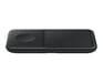 Samsung EP-P4300TBEGEU cargador de dispositivos móviles Auriculares, Smartphone, Smartwatch Negro Carga inalámbrica Carga rápida Interior
