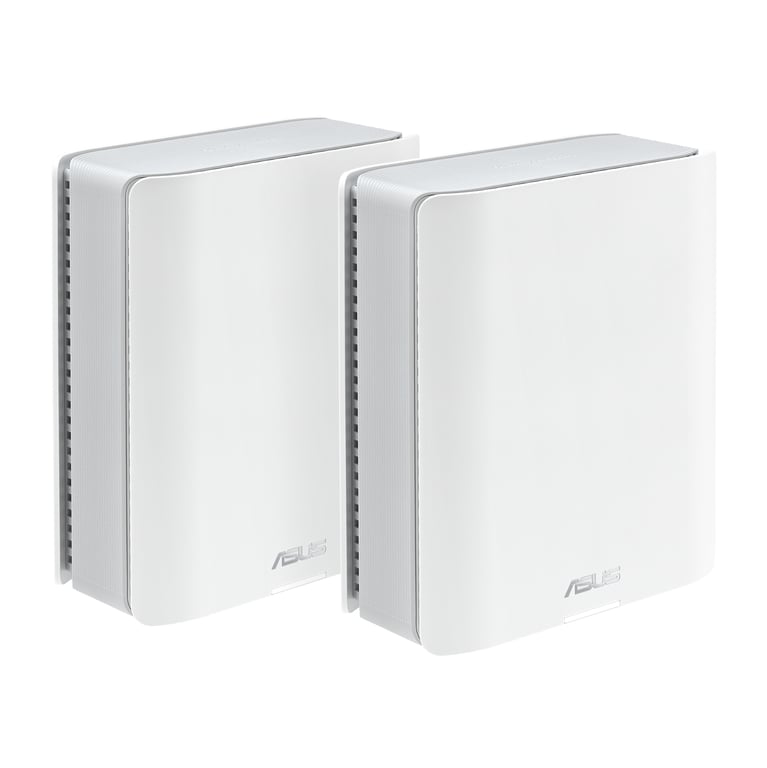 ASUS ZenWiFi BT8 (2-pack) Tri-bande (2,4 GHz / 5 GHz / 6 GHz) Wi-Fi 7 (802.11be) Blanc 3 Interne - Neuf