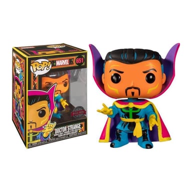 Figurine Pop Exclusive Marvel Docteur Strange Blacklight 651