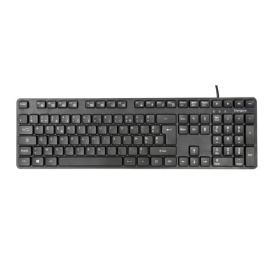 Targus AKB30FR teclado Universal USB AZERTY Francés Negro