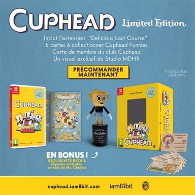 Cuphead Limited Edition Nintendo Switch