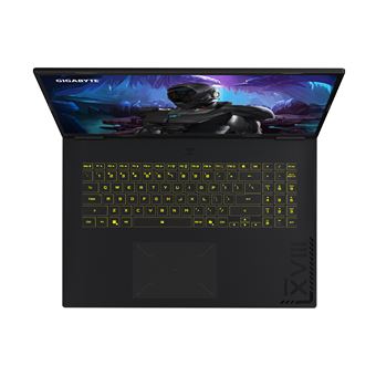 Gigabyte gamer GAMING A18 PRO DXJG3FRBC4SH Intel Core 7 240H RTX 5070 Ti 32Go 1To 18 WQXGA 165Hz Titanium Black - Neuf Graphite - vue 2