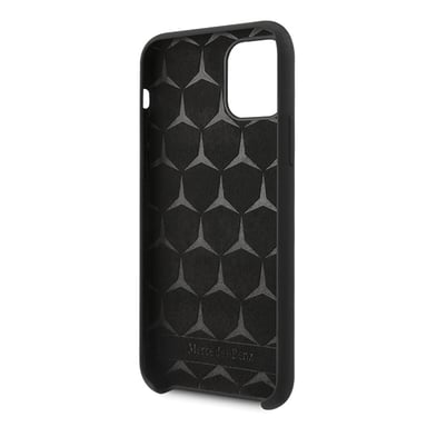 Custodia Mercedes per iPhone 12 mini 5,4'' nero Linea Silicone