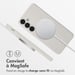 imoshion Coque Couleur avec MagSafe pour Samsung Galaxy S24 Plus - Beige
