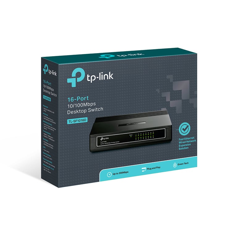 TP Link TL SF1016D 16 ports /10100Sans POE - vue 3