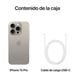 iPhone 15 Pro (5G) 128 Go, Titane naturel, Débloqué