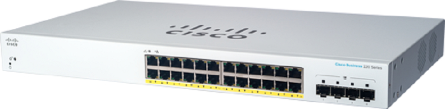 Cisco CBS220 24P 4G - vue 2