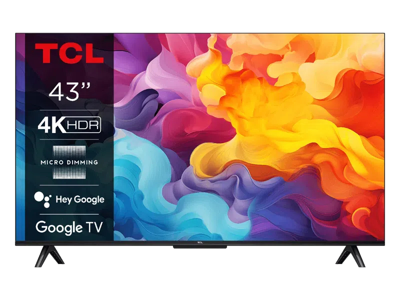 TCL V6B 43V6B TV 109,2 cm (43 ) 4K Ultra HD Smart TV Wifi Titane - Neuf