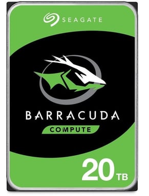 Seagate Barracuda 20TB disque dur 20 To 7200 tr/min 512 Mo 3.5'' SATA