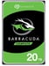 Seagate Barracuda 20TB disco duro interno 7200 RPM 512 MB 3.5'' SATA