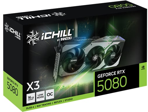INNO3D iChill GeForce RTX 5080 X3 NVIDIA 16 GB GDDR7