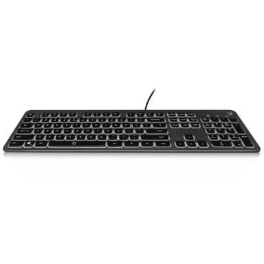 Ewent EW3270 tastiera Universale USB QWERTY Portoghese Nero