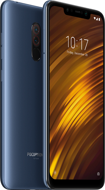 Xiaomi Pocophone F1 (4G) 64 Go, Bleu, Débloqué