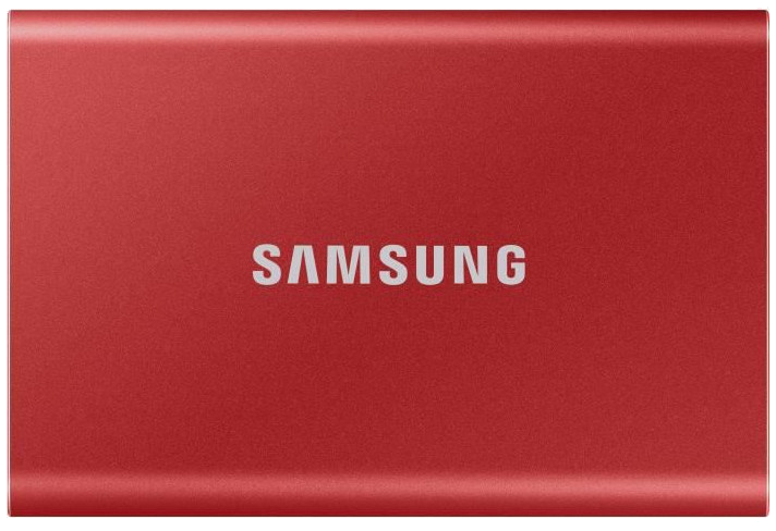Samsung Portable SSD T7 1000 Go Rouge