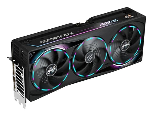 GIGABYTE AORUS GeForce RTX 5090 MASTER 32G Carte Graphique - 32 Go GDDR7, 512 bits, PCI-E 5.0, 2655MHz Fréquence du Cœur, 3 x DP 2.1a, 1 x HDMI 2.1b, GV-N5090AORUS M-32GD