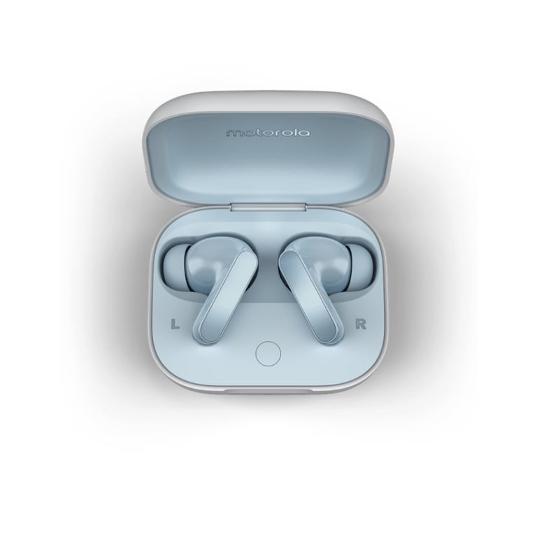 Motorola Moto Buds Casques Sans fil Ecouteurs Appels/Musique/Sport/Au quotidien Bluetooth Bleu - Neuf