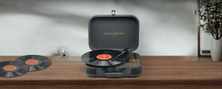 Muse MT-207 DGB platine Noir, Gris, Bois Automatique - Neuf