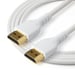 StarTech.com Cable de 1m HDMI 2.0 Certificado Premium de alta velocidad con Ethernet - Durable - UHD 4K 60Hz - con Fibra de Aramida - HDMI 2.0 - TPE -