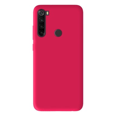 Coque silicone unie compatible Mat Rose Xiaomi Redmi Note 8T
