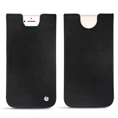 Pochette cuir Apple iPhone 7 - Pochette - Noir - Cuir lisse premium